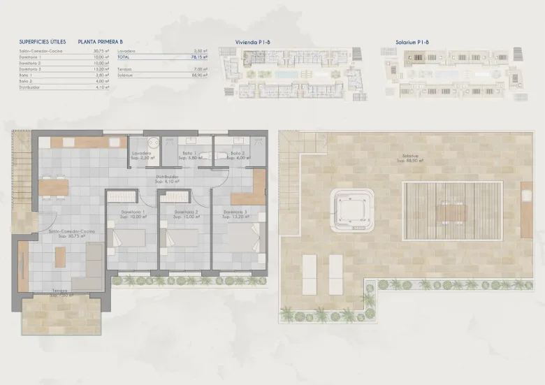 Planskisse — New Construction Homes in Torre-Pacheco, Costa Cálida