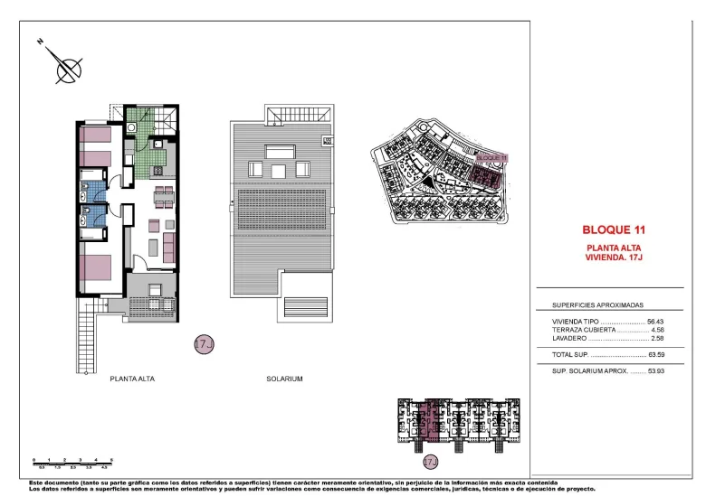 Planskisse — New Build Apartments and Bungalows in Mil Palmeras