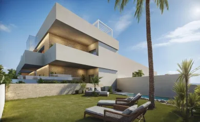 Nybygde bungalower i San Pedro del Pinatar - førsteklasses beliggenhet bare 500 meter fra stranden