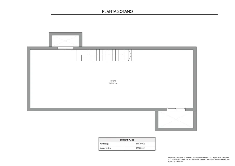 Planskisse — Newly built villas with sea views in Finestrat-Benidorm