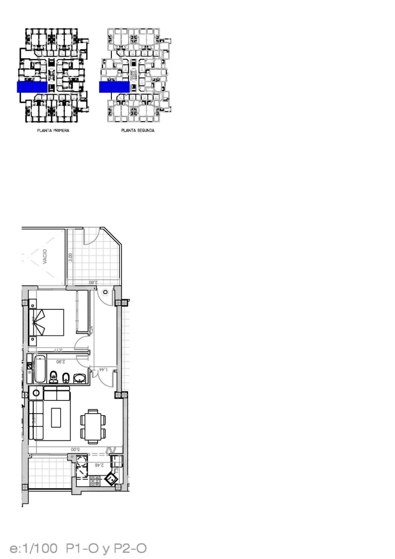 Planskisse — Regenerated Residential Complex in Lomas de Cabo Roig – Renovated Apartments