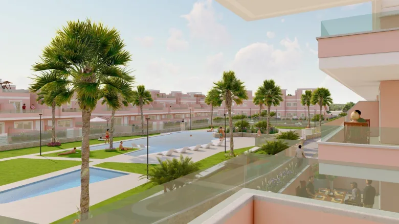 Planskisse — Eksklusivt nytt boligprosjekt i Pilar de la Horadada, Costa Blanca, Spania