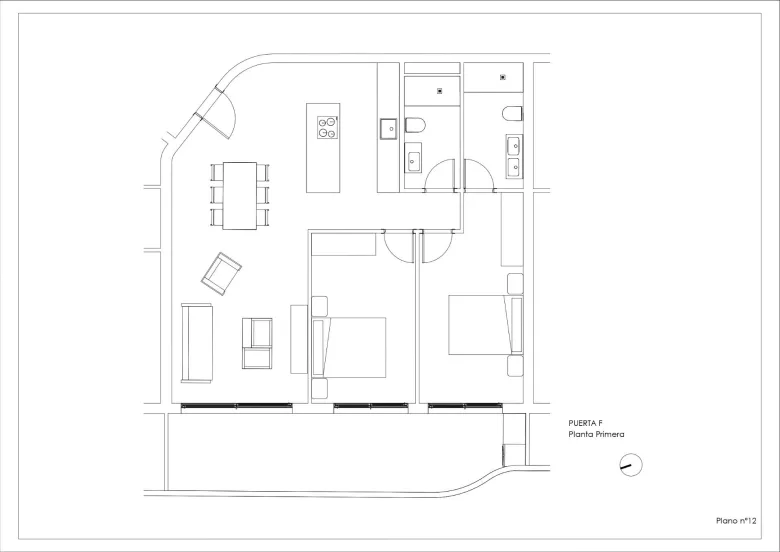Planskisse — Luxury Apartments in Calpe just 3 Minutes from the Beach