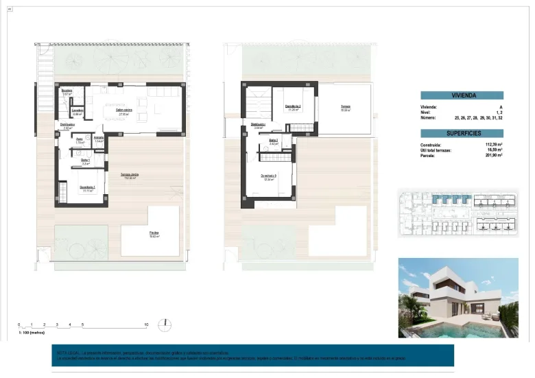 Planskisse — Exclusive Villas and Bungalows on the Costa Cálida - Design, Comfort and Privileged Location