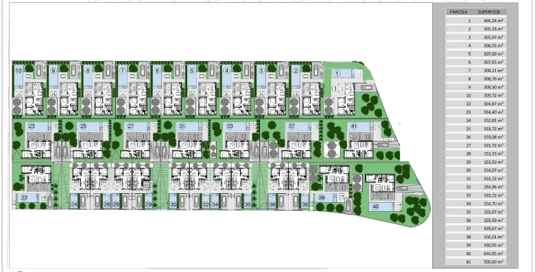 Planskisse — New Villas in Finestrat - Luxury, Nature and Sea Views
