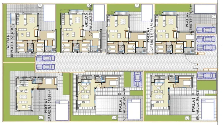 Planskisse — Exclusive New Build Villas in Ciudad Quesada - Design, Comfort and Privileged Location