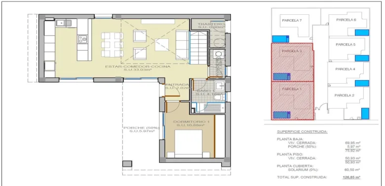 Planskisse — Exclusive New Build Villas in Ciudad Quesada - Design, Comfort and Privileged Location