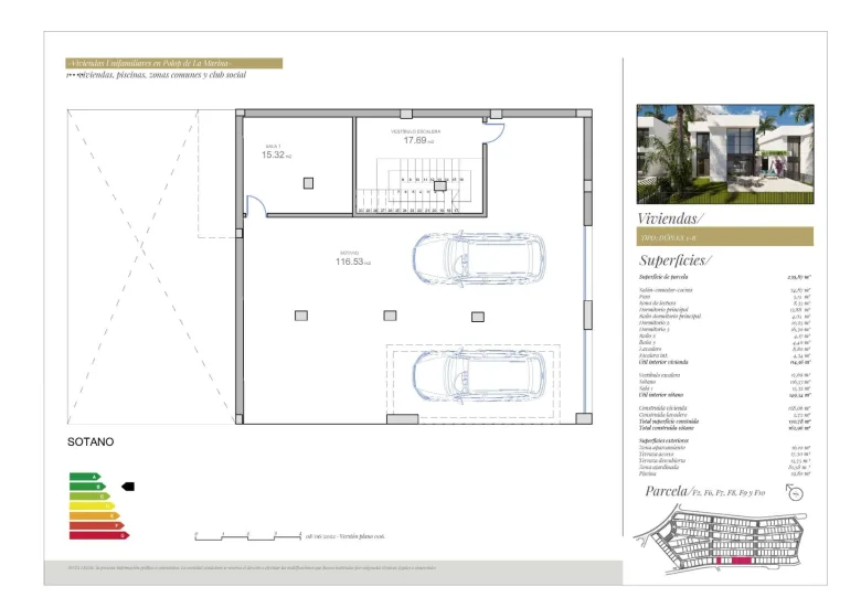 Planskisse — Brand new independent villas with sea views at Polop (Alicante province)