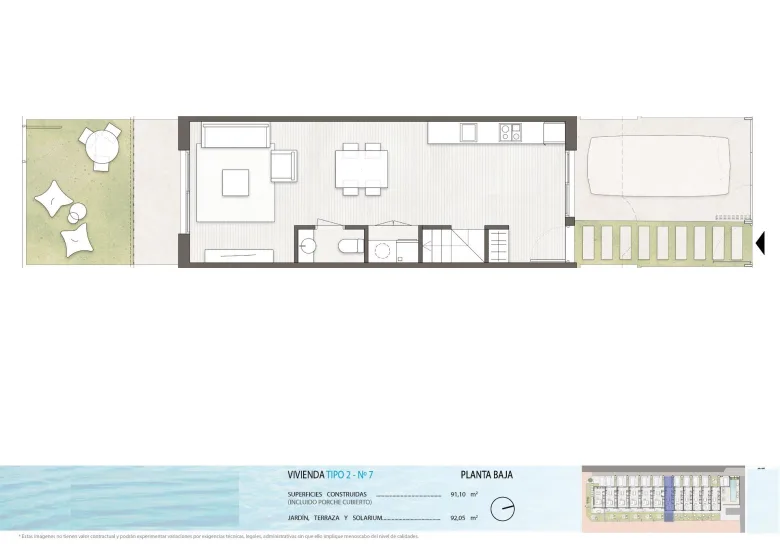 Planskisse — New Build Townhouses and Corner Townhouses in Pilar de la Horadada