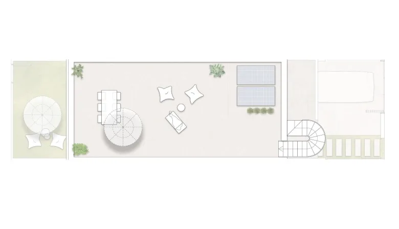 Planskisse — New Build Townhouses and Corner Townhouses in Pilar de la Horadada