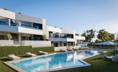 Newly built bungalows in San Miguel de Salinas with 2 communal swimming pools