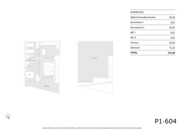Planskisse — Newly built bungalows in San Miguel de Salinas with 2 communal swimming pools