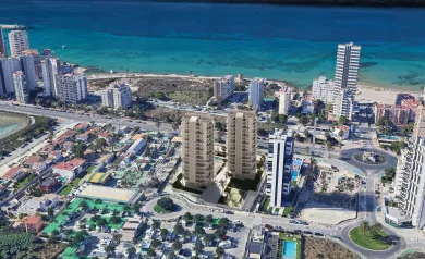Nybyggede leiligheter til salgs i Calpe – 200 m fra Arenal-stranden