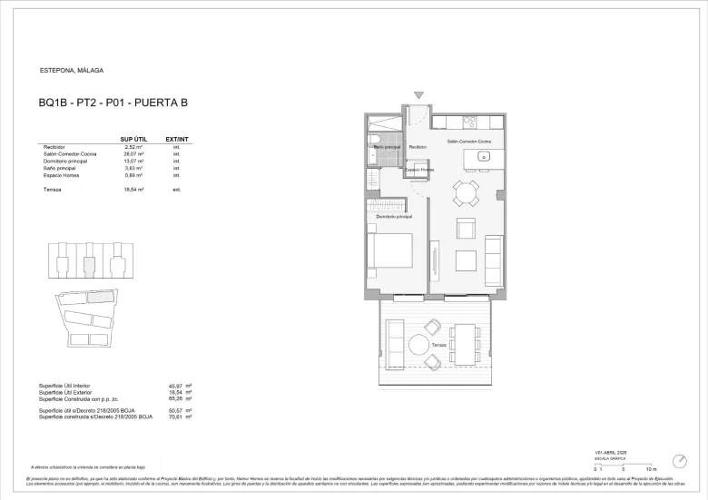 Planskisse — New Build Residential Complex with Golf and Sea Views near Estepona