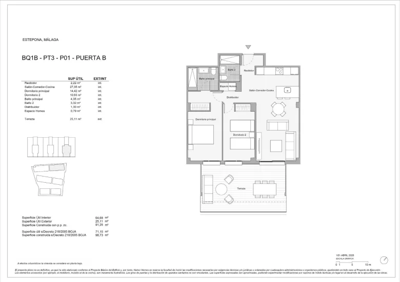 Planskisse — New Build Residential Complex with Golf and Sea Views near Estepona