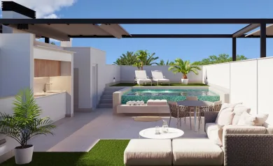 Boutique Development of New Build Homes with Private Pools in Pilar de la Horadada