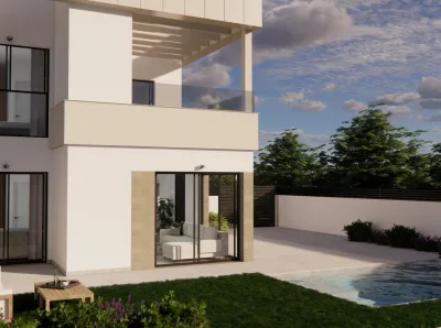Moderne villaer med privat basseng i Vistabella Golf Resort, Orihuela
