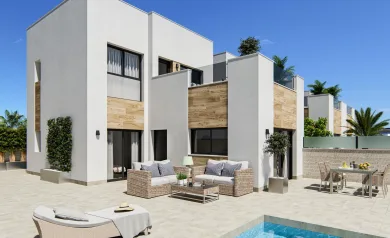New Build Villas with Private Pool in Oasis de la Marina, Costa Blanca