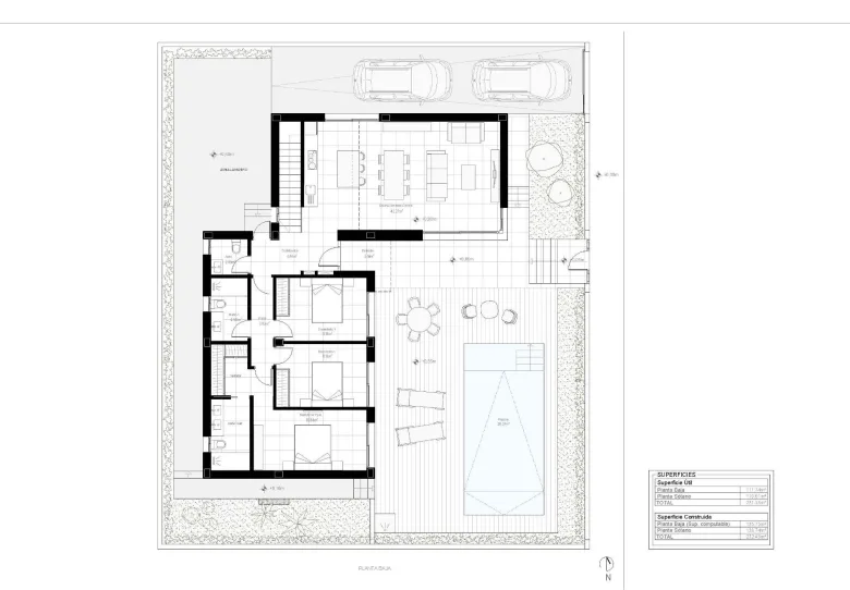 Planskisse — New-Build Villas in Santa Rosalia Lake and Life Resort – Exclusive Living in Murcia