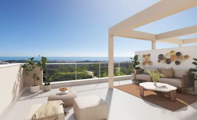 Nye leiligheter med havutsikt i Mijas, Málaga – moderne boende på Costa del Sol
