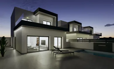 Luksuriøse nybygde tomannsboliger i Benijófar – Costa Blanca Living