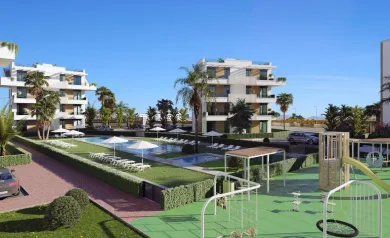 New Build Tourist Apartments in Santa Rosalía Lake and Life Resort Costa Cálida