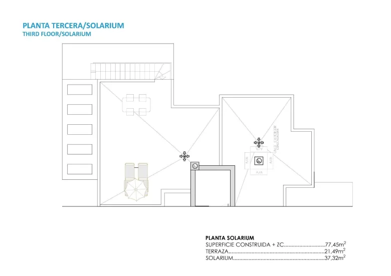 Planskisse — New Build Tourist Apartments in Santa Rosalía Lake and Life Resort Costa Cálida