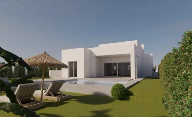 Moderne villaer med privat basseng på La Finca Golf Resort, Algorfa