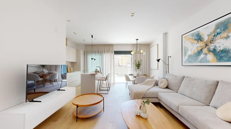 Planskisse — New Build Penthouses in Guardamar del Segura with Private Solarium