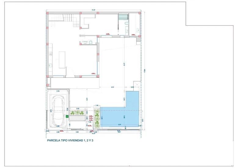 Planskisse — Modern New Build Villas in Dolores, Alicante