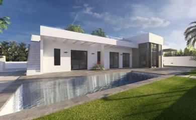Moderne nybygd villa i Doña Pepa, Rojales – høy standard i attraktivt boligområde