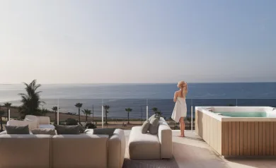 Luxury Seafront Apartments in Villajoyosa with Panoramic Mediterranean Views
