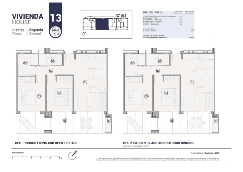 Planskisse — Luxury Seafront Apartments in Villajoyosa with Panoramic Mediterranean Views