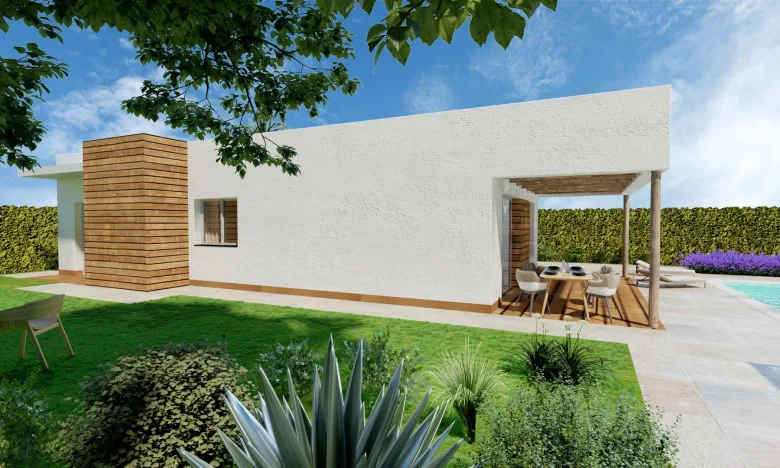 Planskisse — New Build Villas in La Montañosa Urbanization, Hondón de las Nieves
