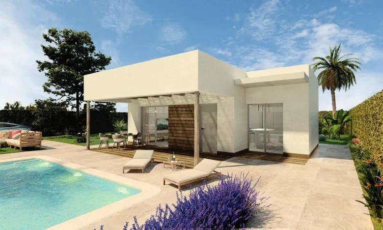 Planskisse — New Build Villas in La Montañosa Urbanization, Hondón de las Nieves