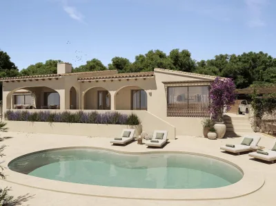 Totalrenovert villa i La Fustera, Benissa Costa