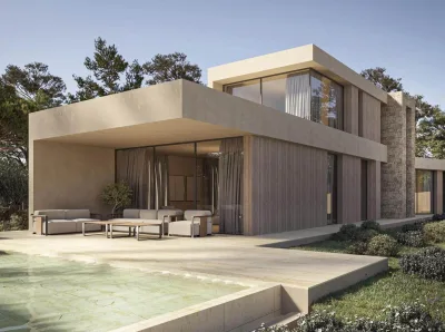 Nye luksusvillaer nær sjøen i Moraira - moderne design