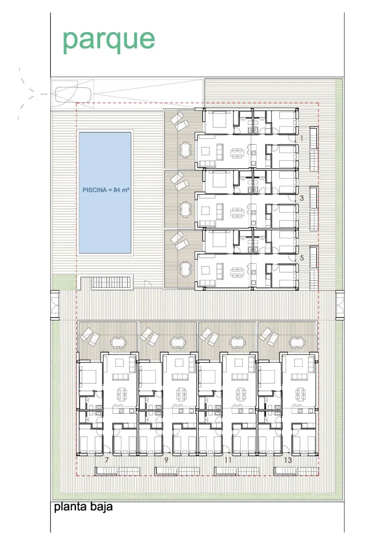 Planskisse — New Build Bungalows for Sale in Bigastro Modern Living on the Costa Blanca South