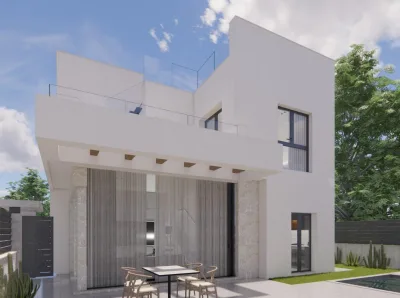 Modern New Build Villas in La Herrada Los Montesinos With Private Pool