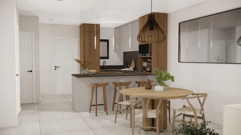 Planskisse — Nye moderne leiligheter i Rojales