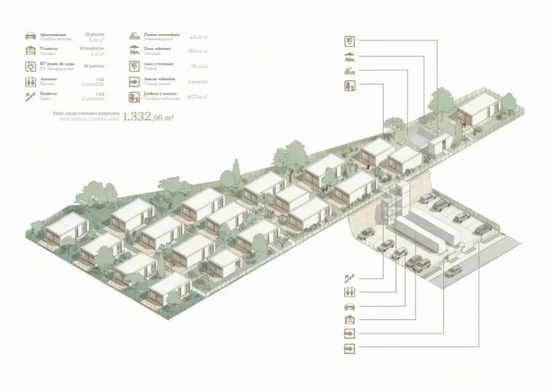 Planskisse — Nye, frittliggende villaer i Alfaz del Pi – moderne livsstil nær Albir-stranden