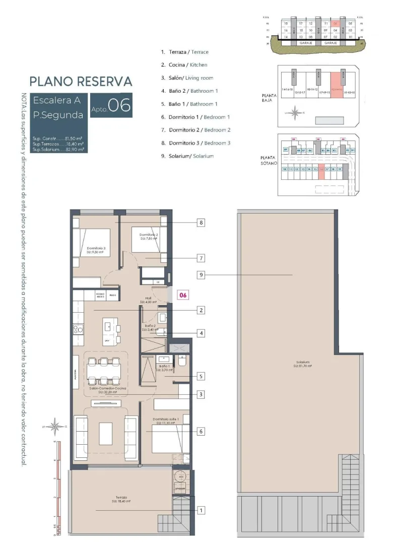 Planskisse — New Build Apartments in Benijofar Modern Living in a Prime Location