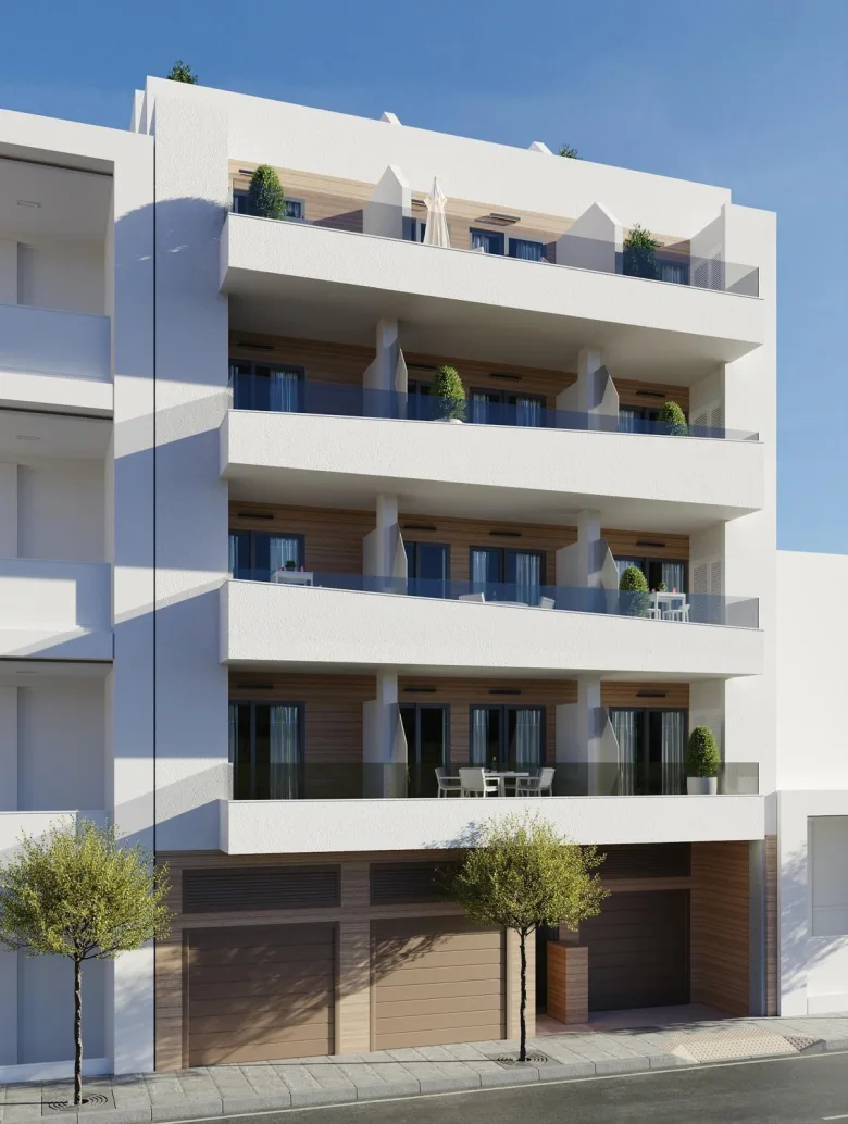 Planskisse — Nye leiligheter i Torrevieja – kun 600 meter fra Playa del Cura