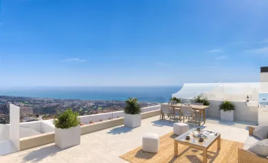 New Build Apartments with Sea Views in Rincon de la Victoria