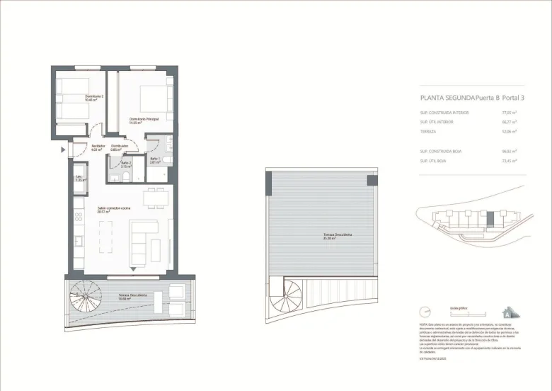 Planskisse — New Build Apartments with Sea Views in Rincon de la Victoria
