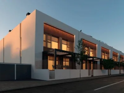 Moderne rekkehus i Dolores med felles svømmebasseng