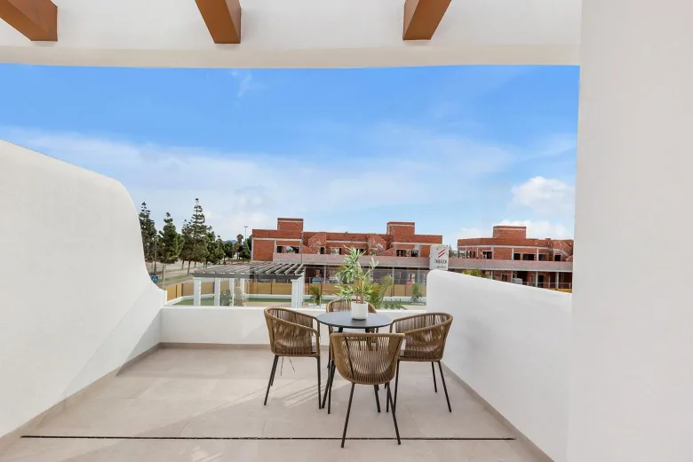 Planskisse — Nytt boligkompleks nær Serena Golf og Mar Menor i Los Alcazares