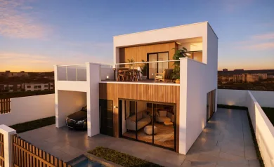 Moderne ny villa i Los Alcazares, Murcia, nær stranden