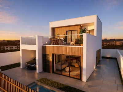 Moderne ny villa i Los Alcazares, Murcia, nær stranden