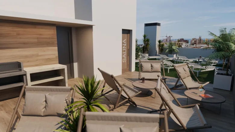 Planskisse — Newly built apartments in Torrevieja Just 600 metres from Playa del Cura beach